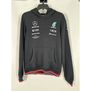 Mercedes Benz AMG Formula 1 One Team Petronas Racing Graphic Hoodie Mens Small‎